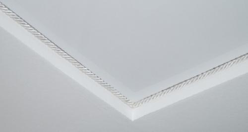 Как правильно запихнуть оконтовку натяжного потолка.. Шнуры