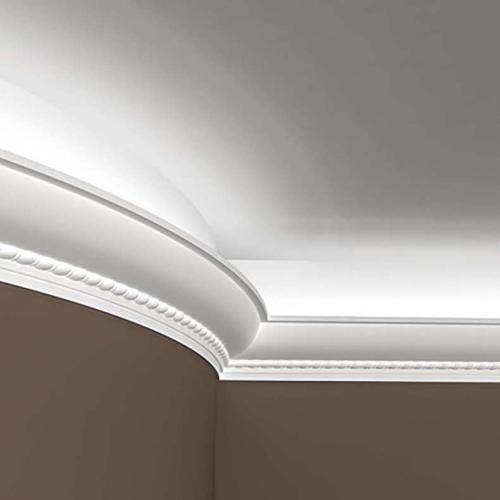 Как выбрать потолочный плинтус для натяжного потолка. Потолочный плинтус для натяжных потолков: какой лучше выбрать? Советы по установке плинтуса из пенопласта, полиуретана и дерева