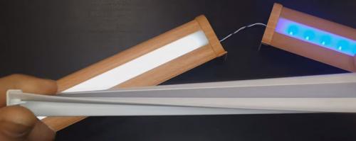 Как сделать плинтус с подсветкой. Освещение пола и плинтус с кабельным каналом