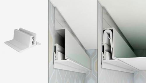 Натяжной потолок без потолочного плинтуса. Подготовка к монтажу 10