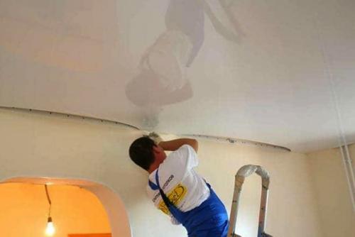 Натяжной потолок сколько стоит. Сколько стоит натяжной потолок за 1 м2 с установкой?