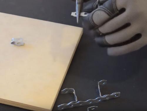 Закладные под натяжной потолок под светильники. Изготовление закладной для светильника