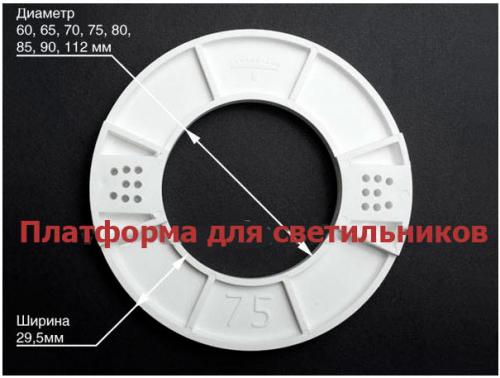 Закладные под натяжной потолок под светильники. Изготовление закладной для светильника