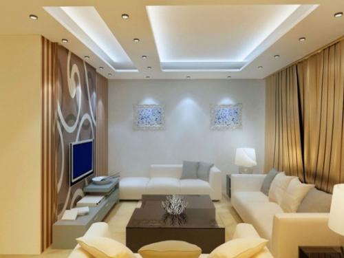 Скрытый карниз в натяжном потолке с подсветкой. Скрытый карниз: материалы, самостоятельное изготовление и установка подсветки