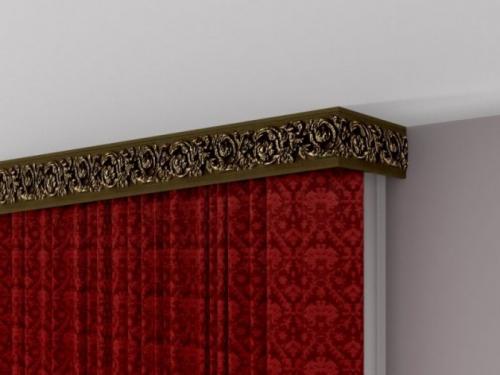 Как установить карниз на готовый натяжной потолок. Что такое потолочный карниз под натяжной потолок