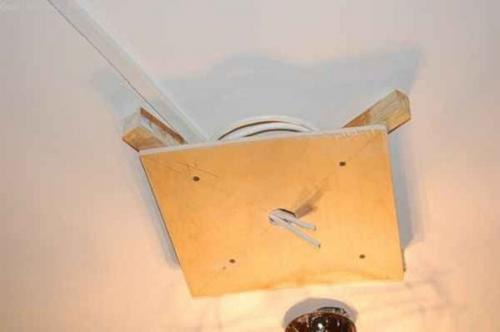 Закладная под светильник для натяжного потолка своими руками. Виды закладных для светильников в натяжной потолок