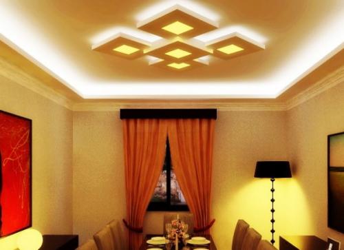 Летающие потолки. Парящий потолок