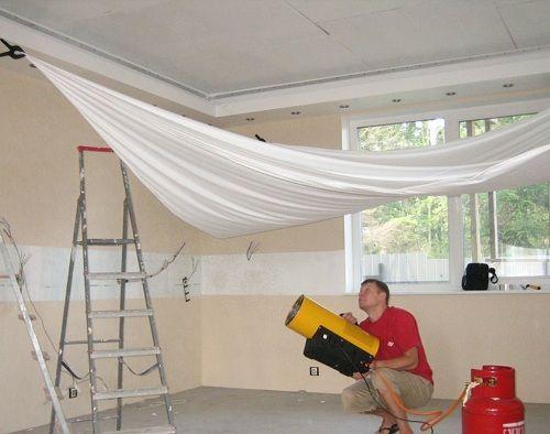 Комбинированный потолок тоже смотрится хорошо. Комбинированные натяжные потолки из пленки ПВХ 27