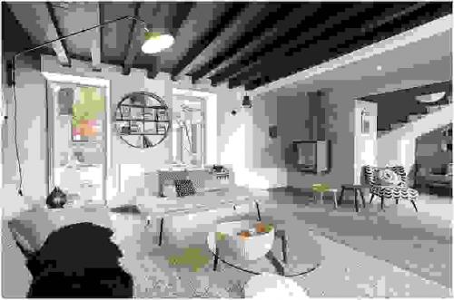 Черный потолок в интерьере. Красим потолок в черный: особенности и преимущества дизайна 28