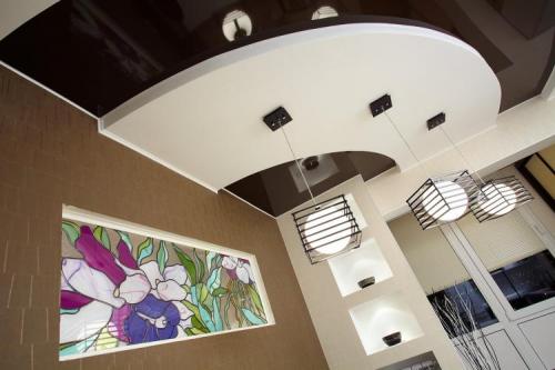 Натяжной потолок. Натяжные потолки: 85 красивых идей дизайна (фото)