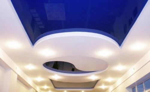 Натяжные потолки цвет. Виды натяжных потолков