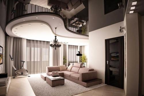 Современные натяжные потолки. Натяжные потолки: 85 красивых идей дизайна (фото)