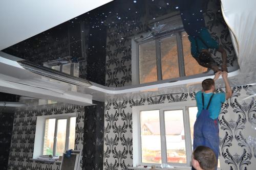 Все о натяжных потолках. Натяжные потолки