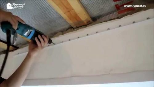 Как делают тканевые натяжные потолки. Как сделать тканевый натяжной потолок своими руками