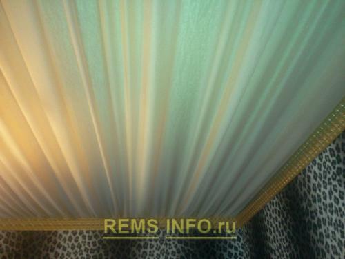 Как делают тканевые натяжные потолки. Как сделать тканевый натяжной потолок своими руками