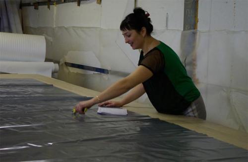 Станок для производства натяжных потолков. Технология производства натяжных потолков 01 Станок для производства натяжных потолков. Технология производства натяжных потолков 01