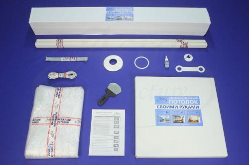 Комплект натяжного потолка «своими руками». Сложности, которые могут возникнуть при установке