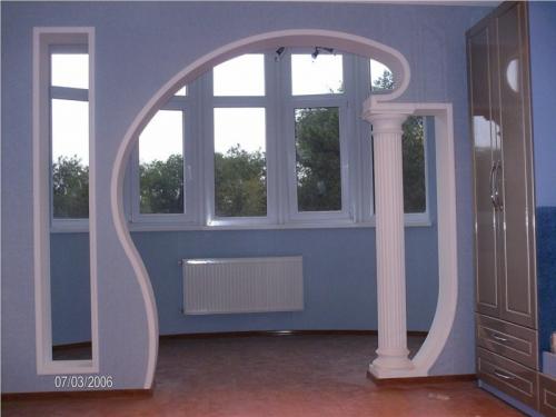 Гибкий плинтус для арки. Пластиковый уголок