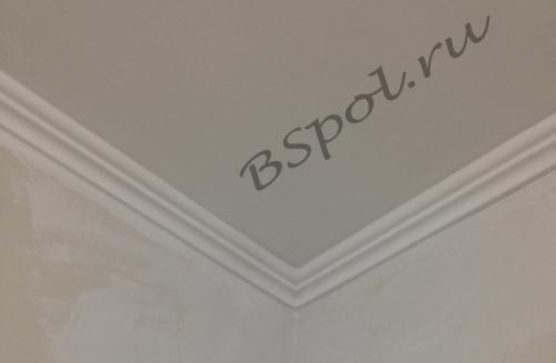 Установка потолочных полиуретановых плинтусов. Правильная технология установки потолочного плинтуса 10