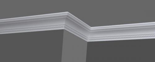 Полиуретановый плинтус напольный и потолочный. Полиуретановый плинтус для пола 08