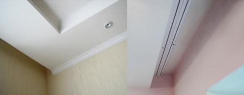 Скрытый карниз для натяжного потолка. Особенности натяжного потолка с нишей 02 Скрытый карниз для натяжного потолка. Особенности натяжного потолка с нишей 02