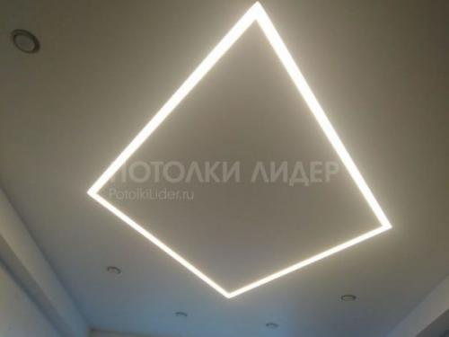 Монтаж натяжного пвх потолка со световой линией. Профили для создания световых линий в натяжном потолке 08 Монтаж натяжного пвх потолка со световой линией. Профили для создания световых линий в натяжном потолке 08