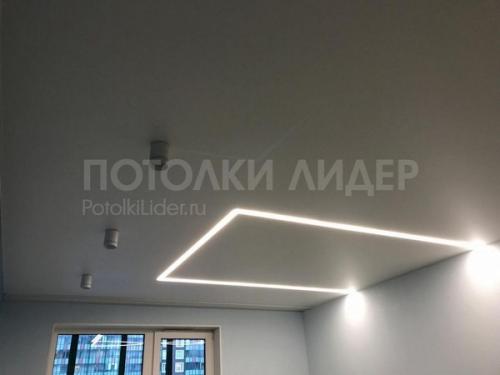 Монтаж натяжного пвх потолка со световой линией. Профили для создания световых линий в натяжном потолке 16 Монтаж натяжного пвх потолка со световой линией. Профили для создания световых линий в натяжном потолке 16