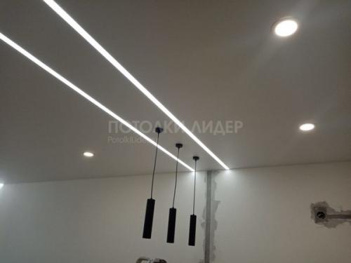 Монтаж натяжного пвх потолка со световой линией. Профили для создания световых линий в натяжном потолке 17 Монтаж натяжного пвх потолка со световой линией. Профили для создания световых линий в натяжном потолке 17