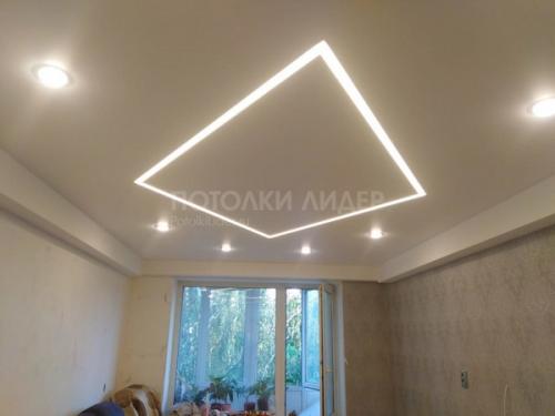 Монтаж натяжного пвх потолка со световой линией. Профили для создания световых линий в натяжном потолке 09 Монтаж натяжного пвх потолка со световой линией. Профили для создания световых линий в натяжном потолке 09