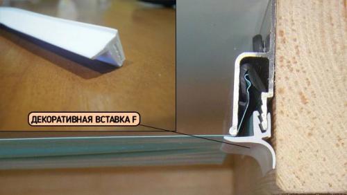 Виды вставок для натяжных потолков. Как монтируют вставку для натяжных потолков