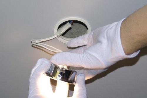 Натяжной потолок без нагрева. Монтаж текстильного потолка