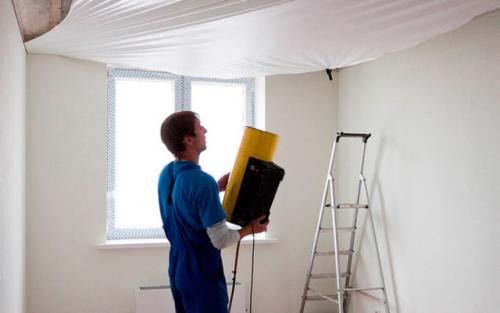 Натяжной потолок установка. Что нужно знать перед установкой натяжного потолка
