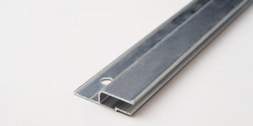 Установка алюминиевого багета для натяжного потолка. Алюминий