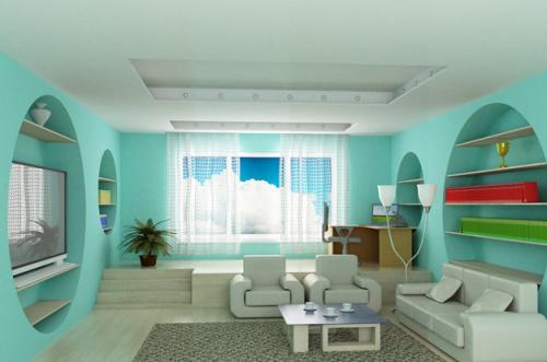 Как повесить тяжёлый карниз для штор на гипсокартон. Крепим карнизы к гипсокартонным стенам 01