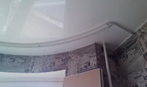 Карниз для штор под углом. Где используются полукруглые и изогнутые карнизы