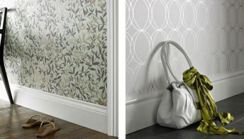 Деревянный пол с белым плинтусом. Выбираем обрамление для пола по правилам