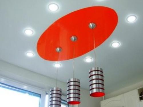 Устанавливаем люстру на натяжном потолке. Особенности выбора люстры для натяжного потолка 10