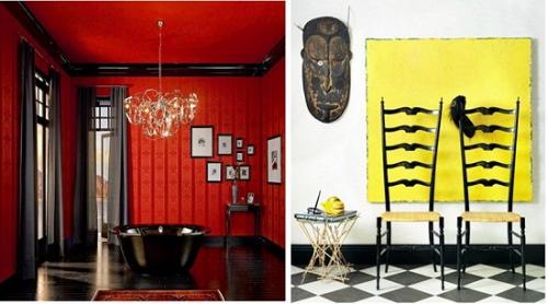 Черный плинтус в интерьере под белые обои. Цветные контрастные напольные обрамления 01 Черный плинтус в интерьере под белые обои. Цветные контрастные напольные обрамления 01