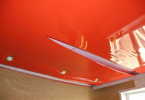 Ремонт натяжных потолков после пореза. Особенности 07