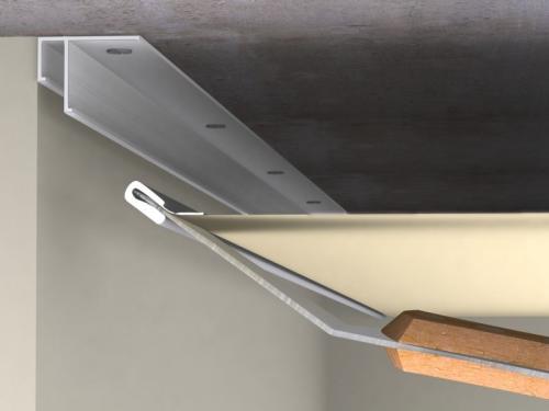 Натяжной потолок минимальный зазор. Минимальная высота потолка в зависимости от крепления багета