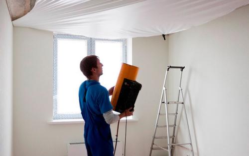 Материалы для натяжного потолка. Виды и особенности натяжных потолков