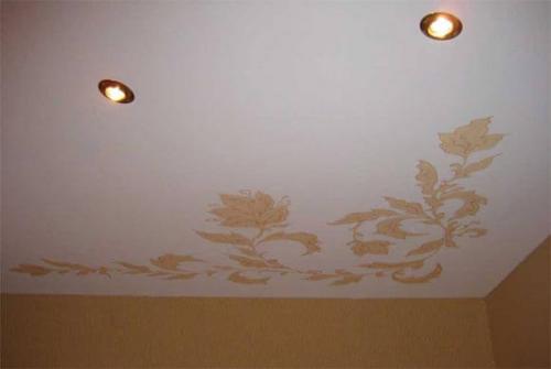 Подробно о натяжных потолках из ткани. Плюсы потолков из ткани 05