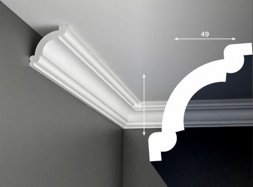 Определяемся в 2022 году с лучшими потолочными галтелями. Виды потолочных плинтусов и особенности выбора 2022 г. 23