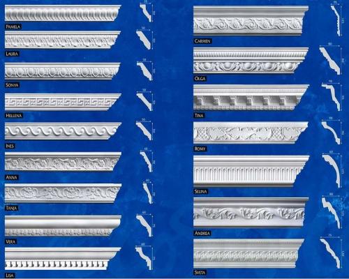 Определяемся в 2022 году с лучшими потолочными галтелями. Виды потолочных плинтусов и особенности выбора 2022 г. 25