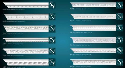 Потолочные плинтуса из полиуретана своими руками. Плинтус потолочный полиуретановый 06