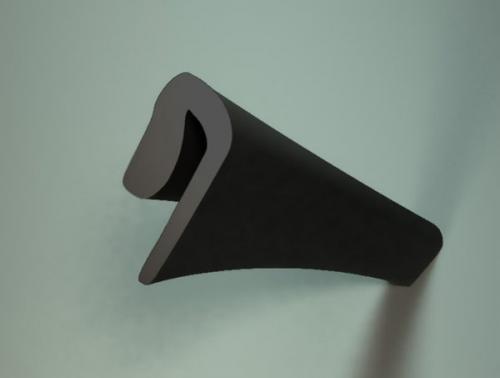 Гибкий плинтус для натяжного потолка, как крепить. Под гарпун