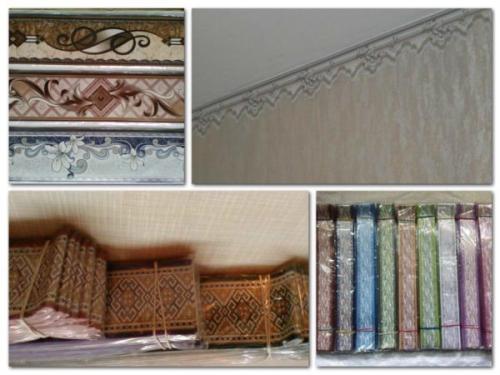 Как прикрепить багет к стене. Багет для обоев: как клеить правильно