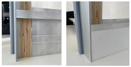 Скрытый плинтус, как сделать. Организационный этап работ Монтаж скрытого плинтуса требует высокой точности и обязательного соблюдения скоординированных действий между рабочими. Обязательно учтите это до начала работ.