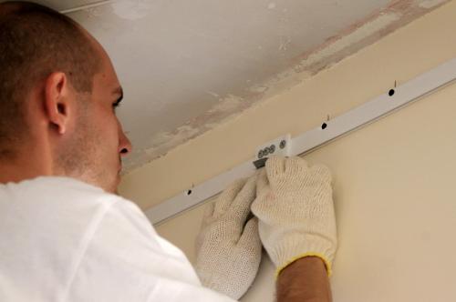 Контурный профиль для натяжных потолков. Потолочный профиль ПВХ для натяжных потолков