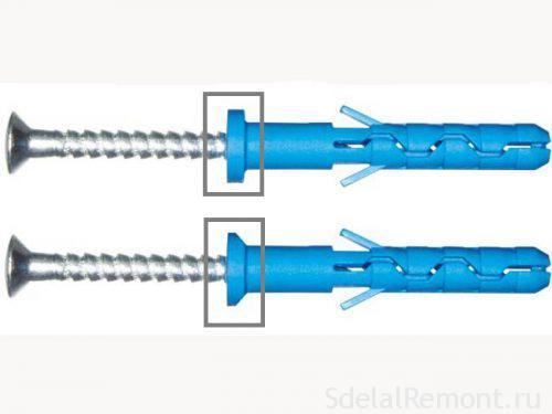 Дюбель для гипсокартона, как использовать. Дюбель гвоздь для крепления именно профилей